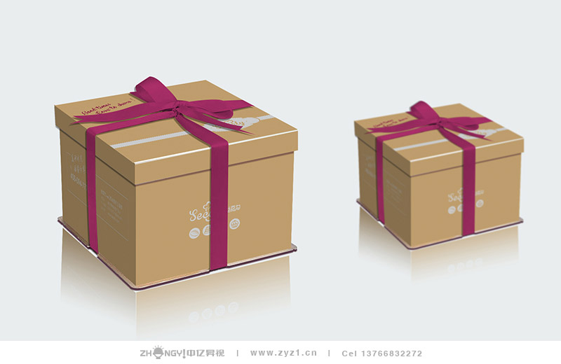 哈尔滨中亿昇视策划设计｜企业形象VI设计｜蛋糕包装盒设计