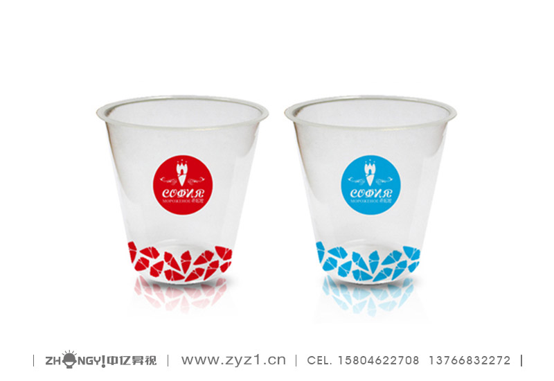 哈尔滨中亿昇视策划设计｜冰淇淋品牌企业形象VI设计｜PP杯设计