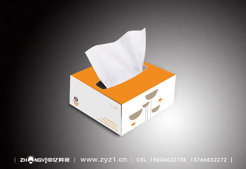 哈尔滨中亿昇视策划设计｜餐饮品牌企业形象VI设计｜纸巾盒设计