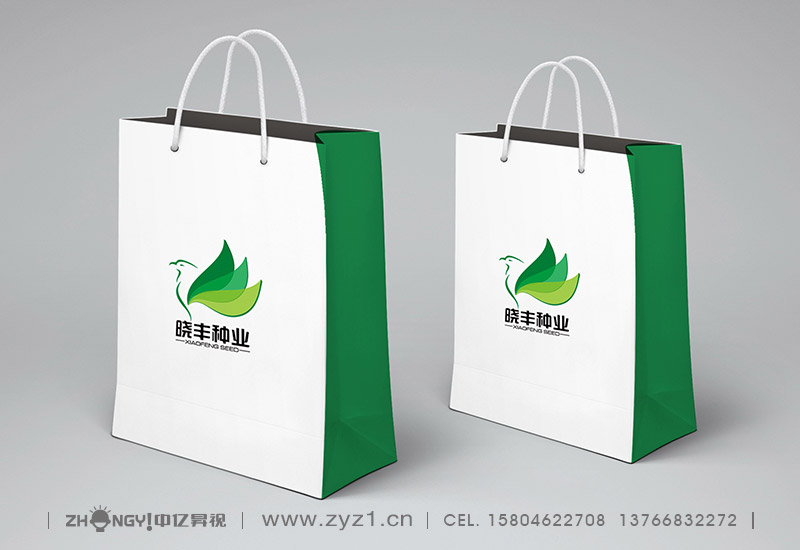  哈尔滨中亿昇视策划设计｜农资企业形象VI设计｜纸兜设计