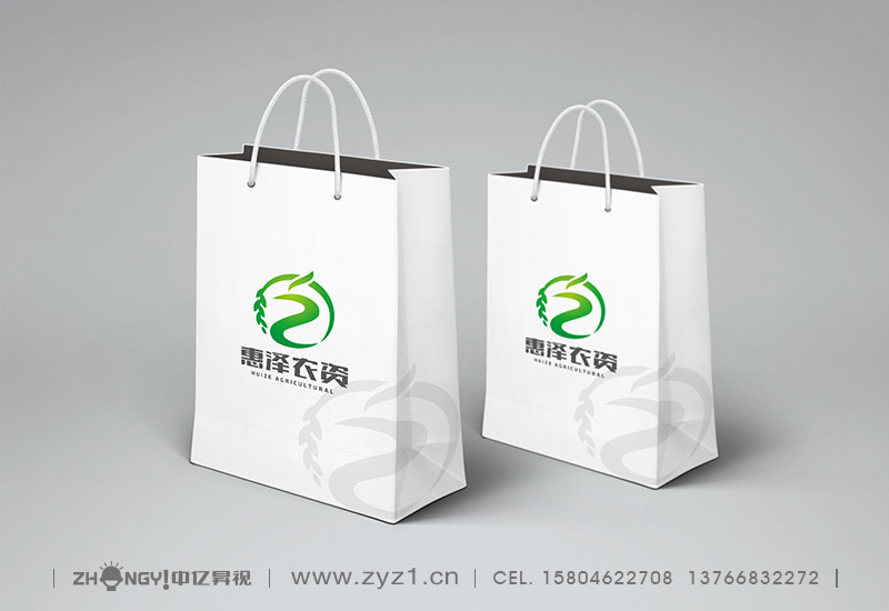 哈尔滨中亿昇视策划设计｜哈尔滨中亿昇视标志设计｜农资品牌企业形象VI设计｜手提兜设计